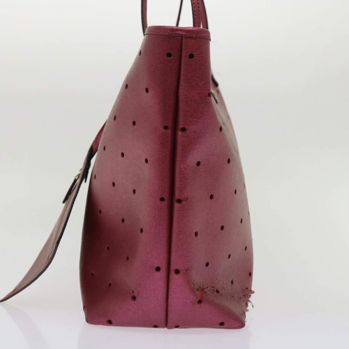 FENDI Tote Bag Leather Pink bs6445