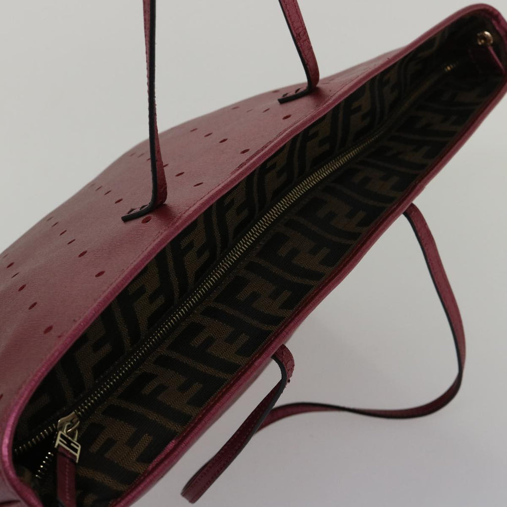 FENDI Tote Bag Leather Pink bs6445