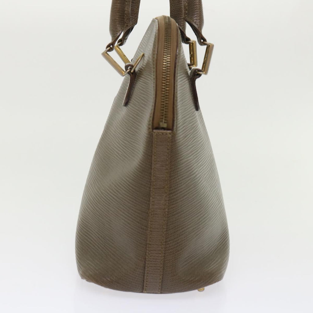 FENDI Hand Bag Leather Brown bs6467
