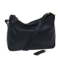 GUCCI Shoulder Bag Leather Navy bs6472
