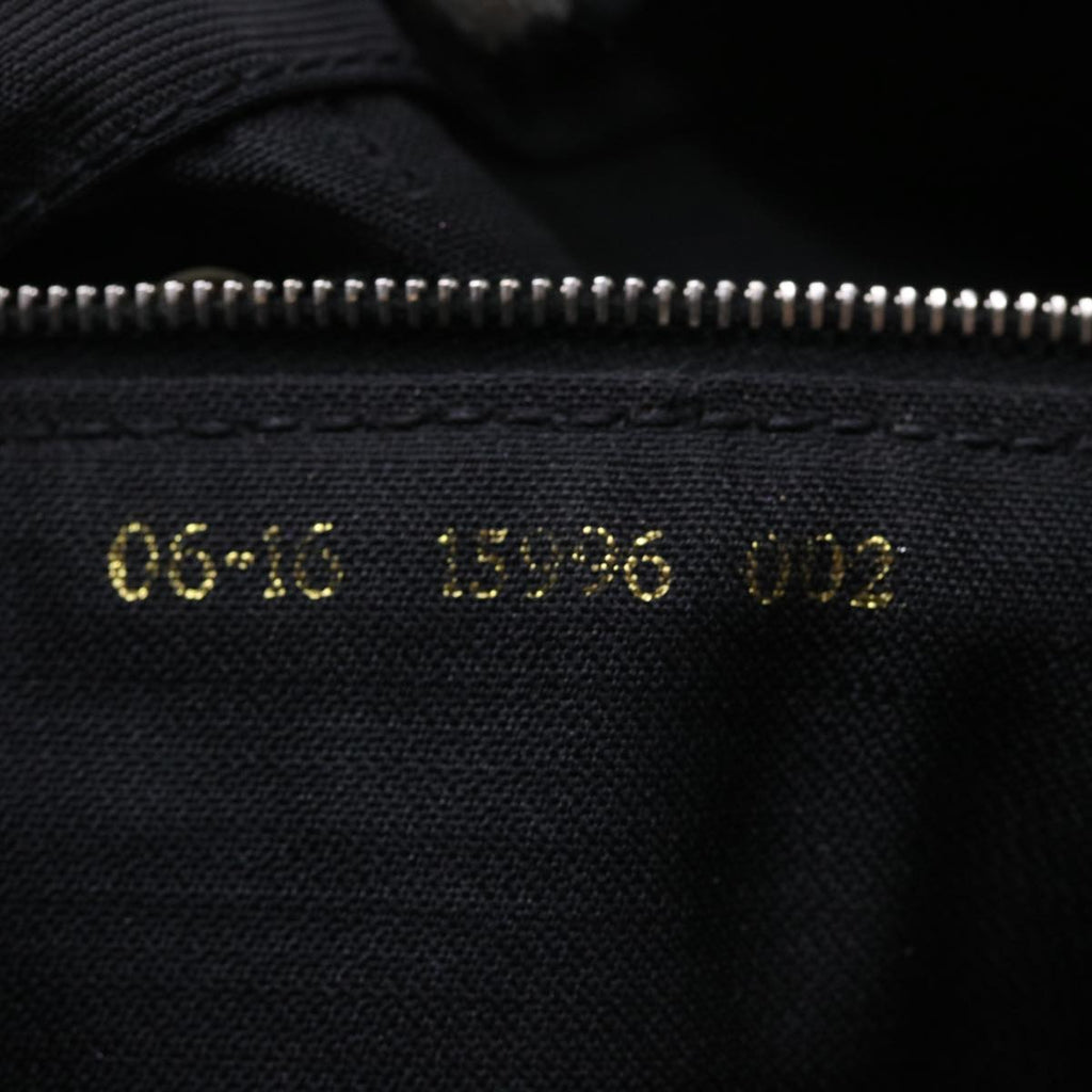 FENDI Zucca Canvas Shoulder Bag Black bs6666