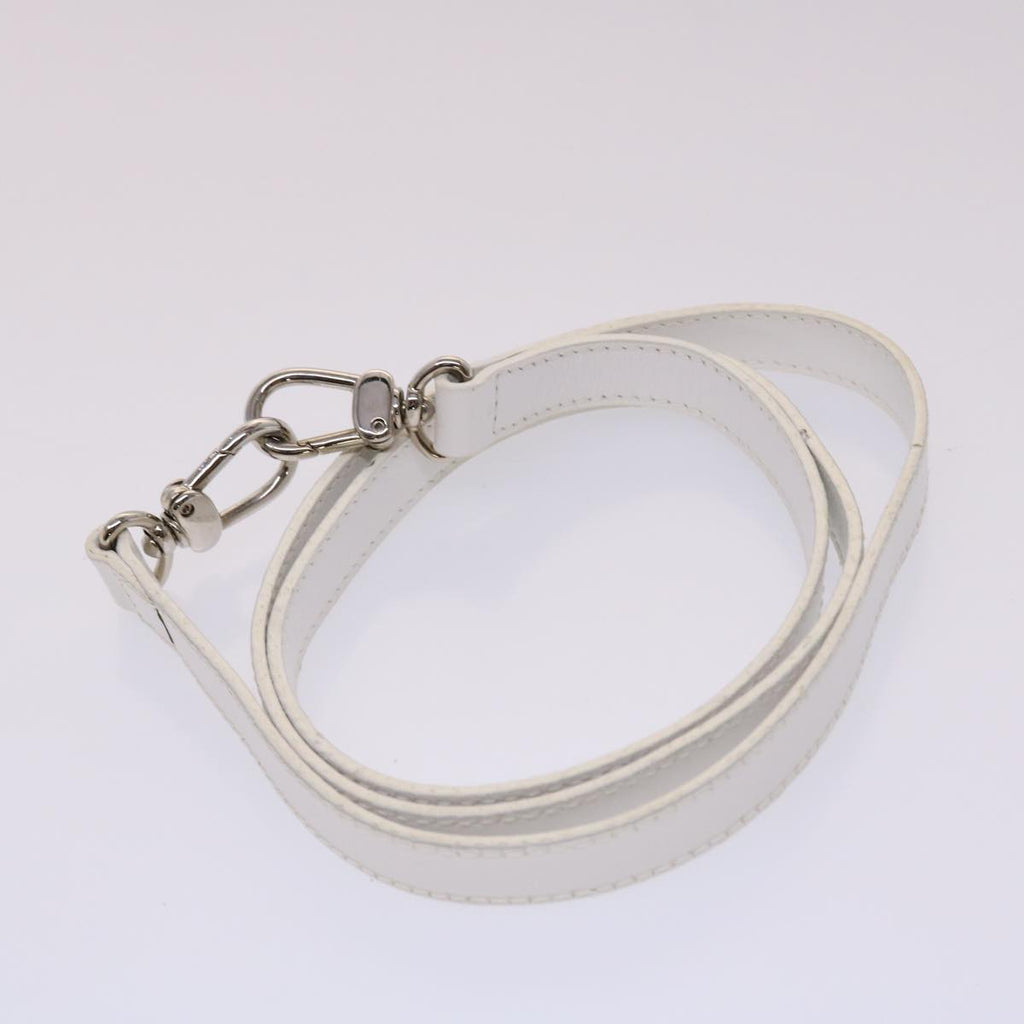 FENDI Hand Bag Nylon 2way White bs6739
