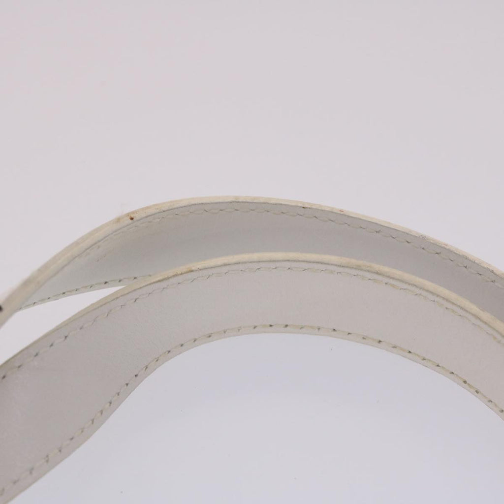 FENDI Hand Bag Nylon 2way White bs6739