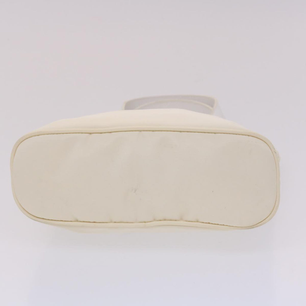FENDI Hand Bag Nylon 2way White bs6739