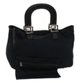 FENDI Hand Bag Nylon Black 2321-26329-079 bs6746