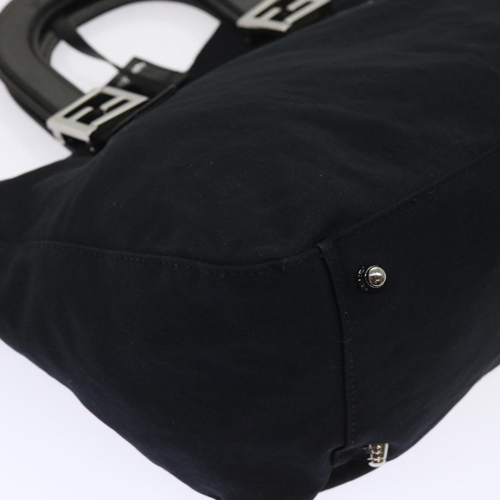 FENDI Hand Bag Nylon Black 2321-26329-079 bs6746
