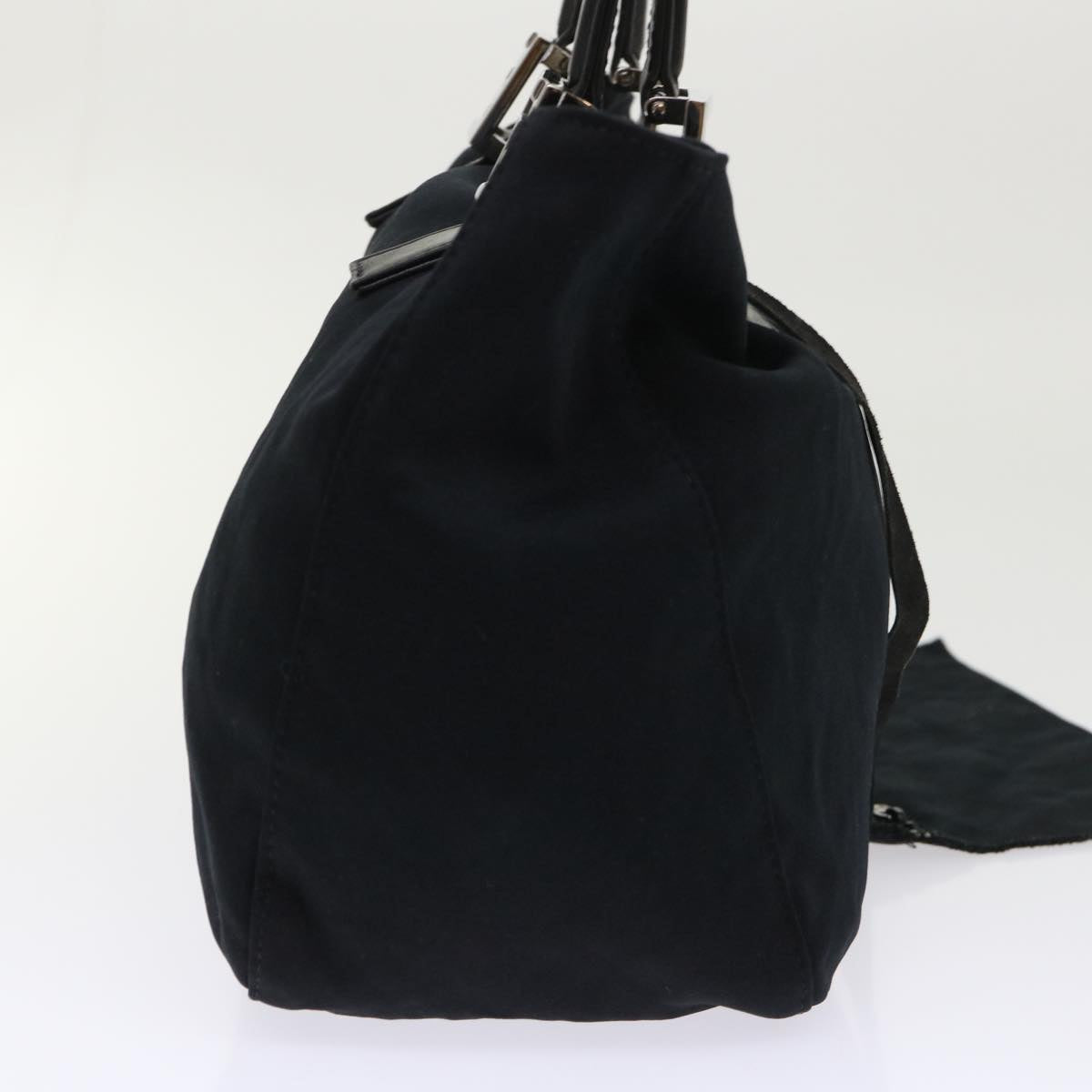 FENDI Hand Bag Nylon Black 2321-26329-079 bs6746