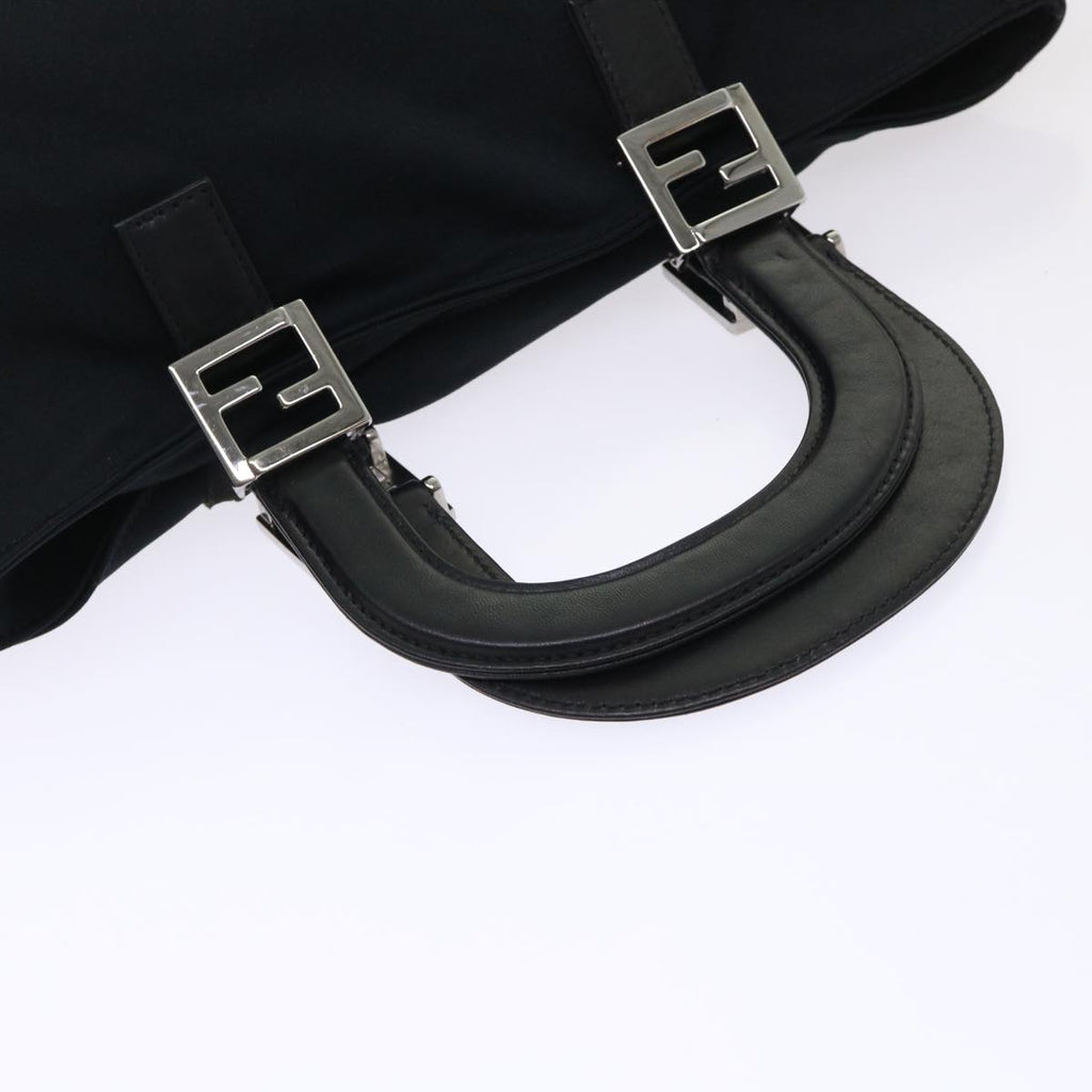 FENDI Hand Bag Nylon Black 2321-26329-079 bs6746