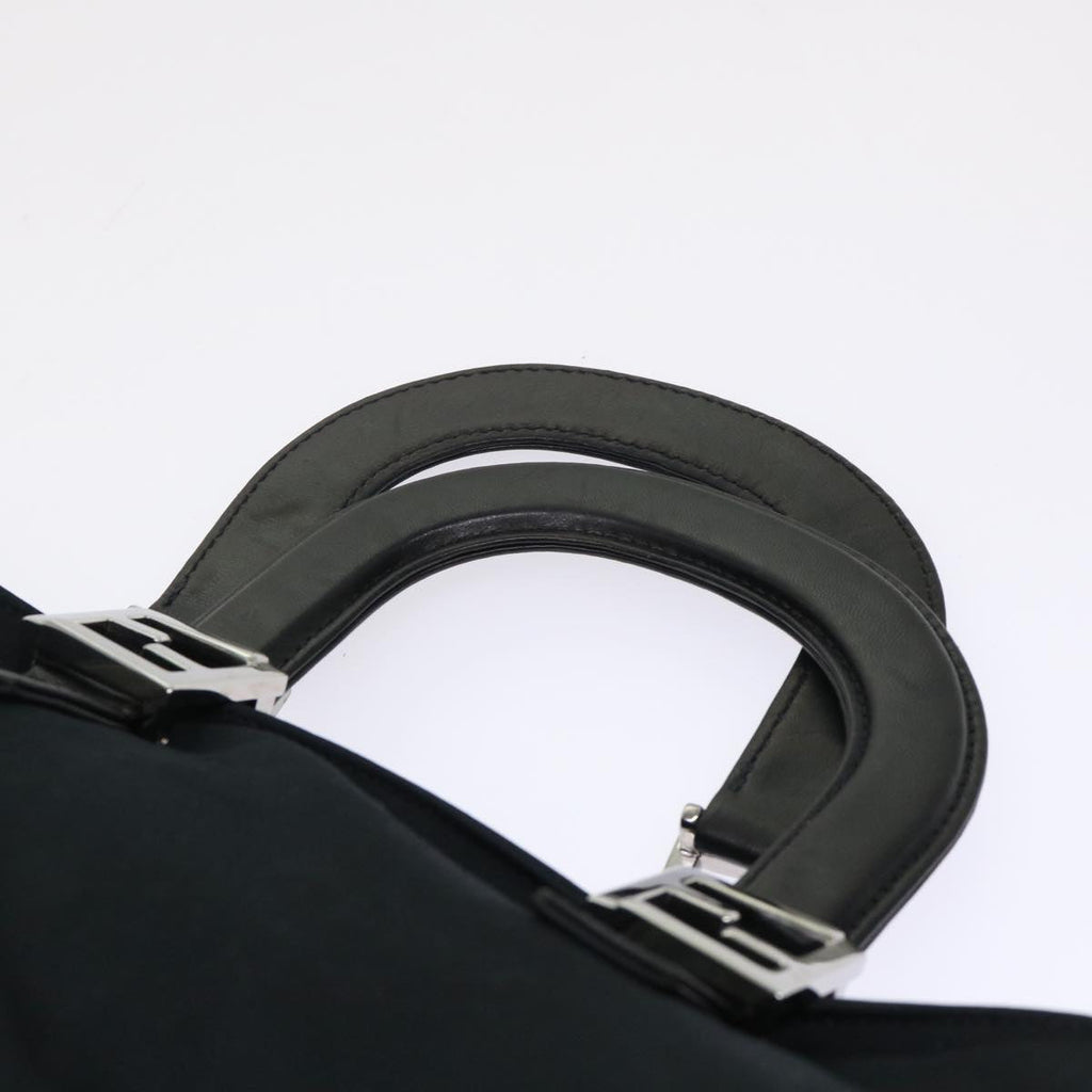 FENDI Hand Bag Nylon Black 2321-26329-079 bs6746