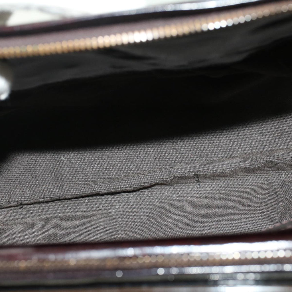 FENDI Hand Bag Patent leather Black bs6771