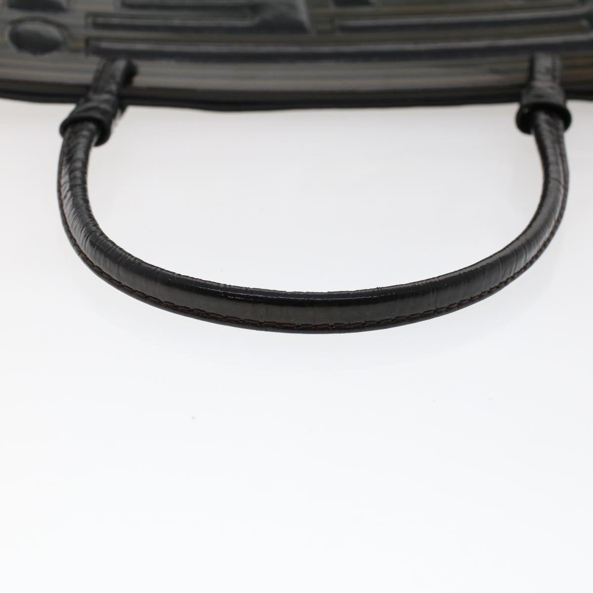 FENDI Hand Bag Patent leather Black bs6771
