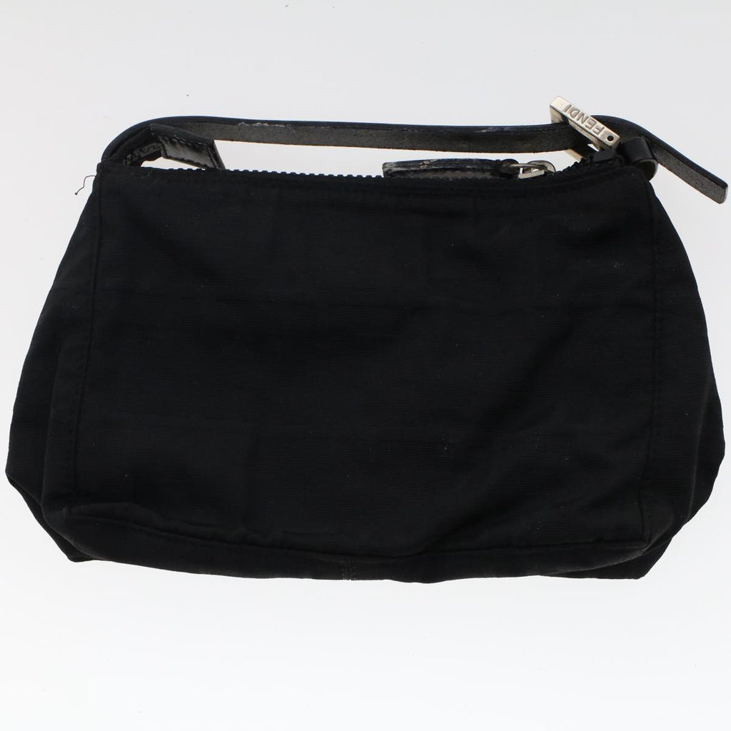 FENDI Hand Bag Nylon 2Set Black bs6967