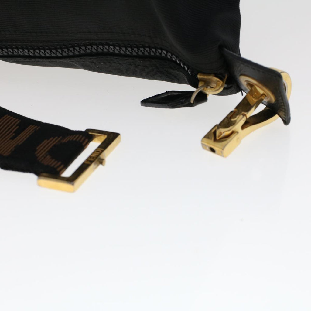 FENDI Hand Bag Nylon 2Set Black bs6967
