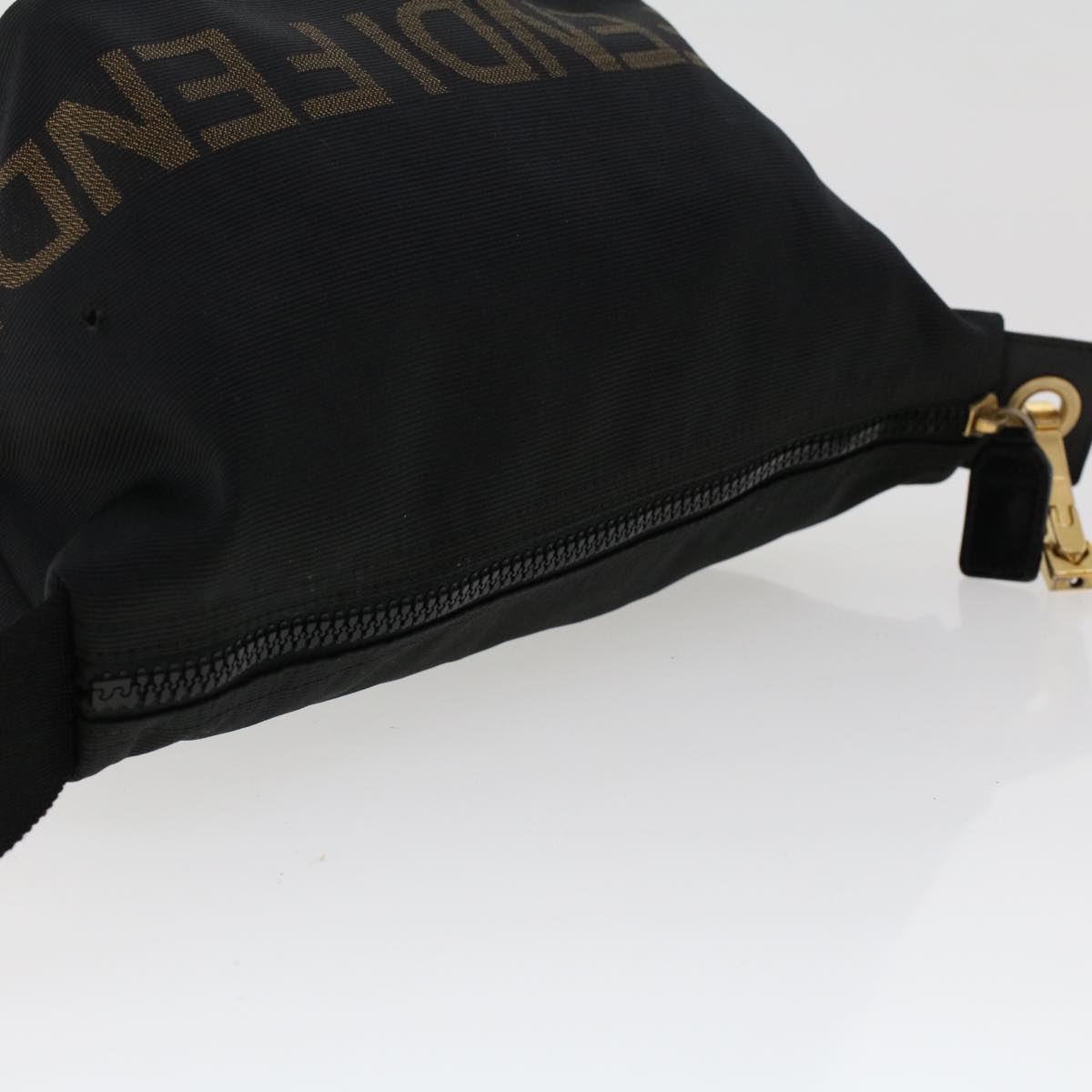 FENDI Hand Bag Nylon 2Set Black bs6967