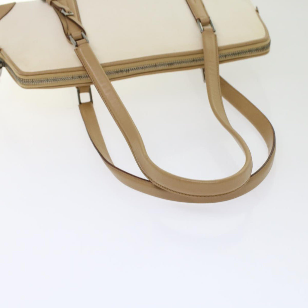 GUCCI GG Canvas Shoulder Bag Coated Canvas Leather 2Set Black Beige bs7126