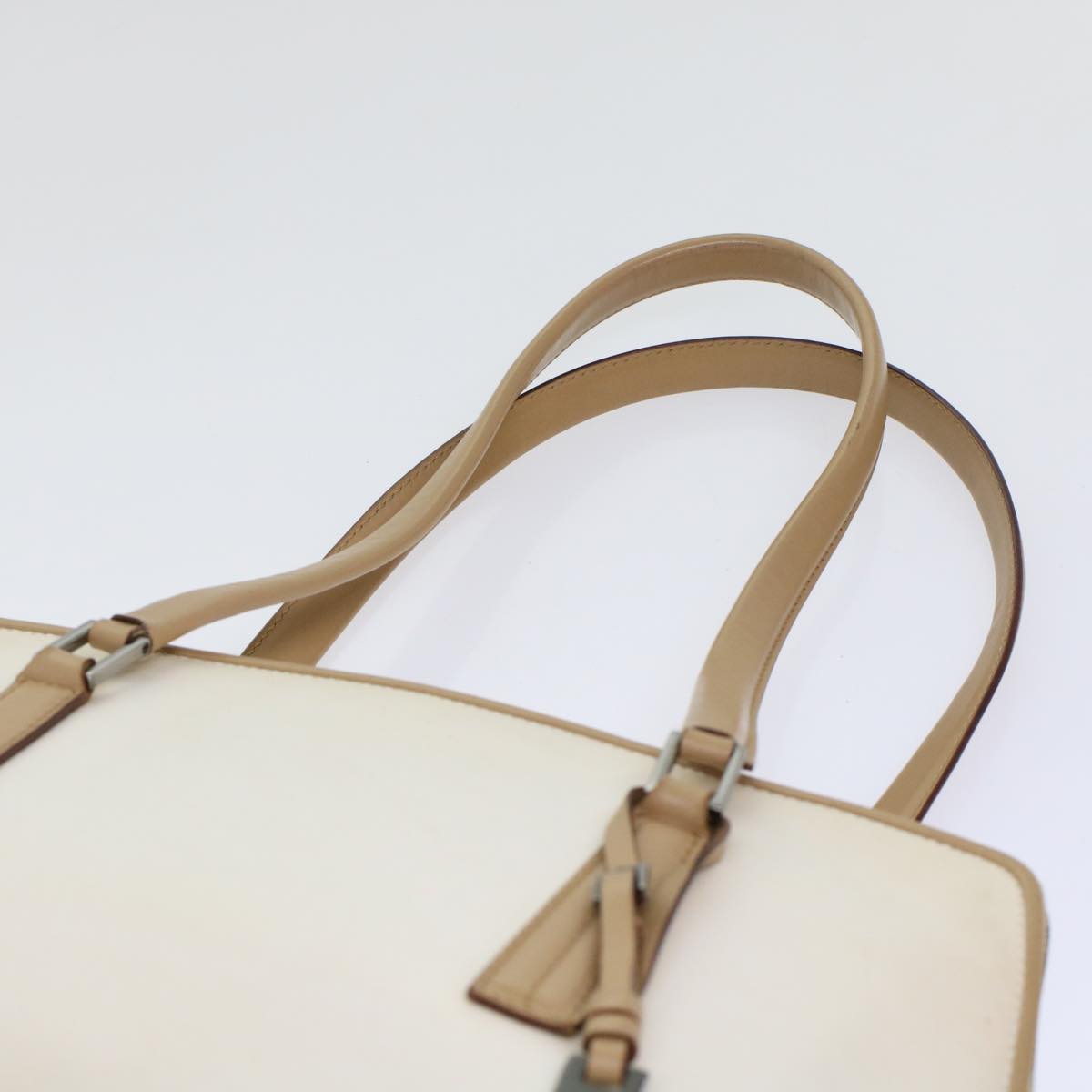 GUCCI GG Canvas Shoulder Bag Coated Canvas Leather 2Set Black Beige bs7126