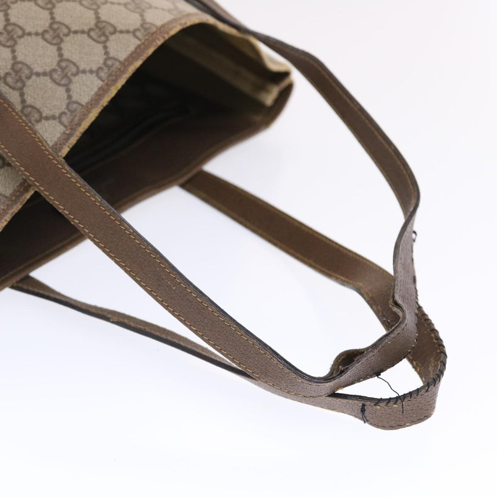 GUCCI GG Canvas Web Sherry Line Tote Bag Beige Red Green 39.02.091 bs7153