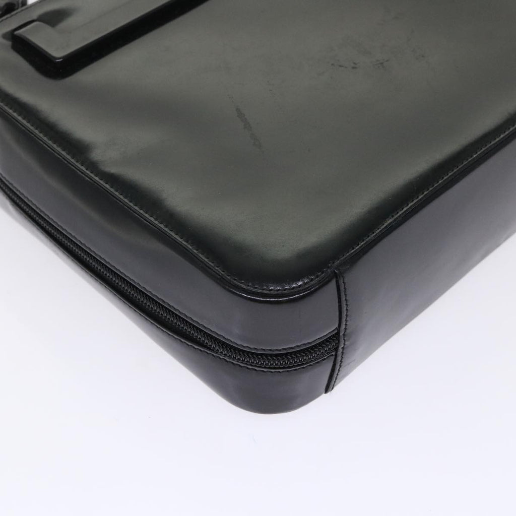GUCCI Shoulder Bag Patent leather Black 001•3091 3754 bs7235