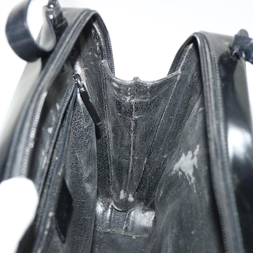 GUCCI Shoulder Bag Patent leather Black 001•3091 3754 bs7235