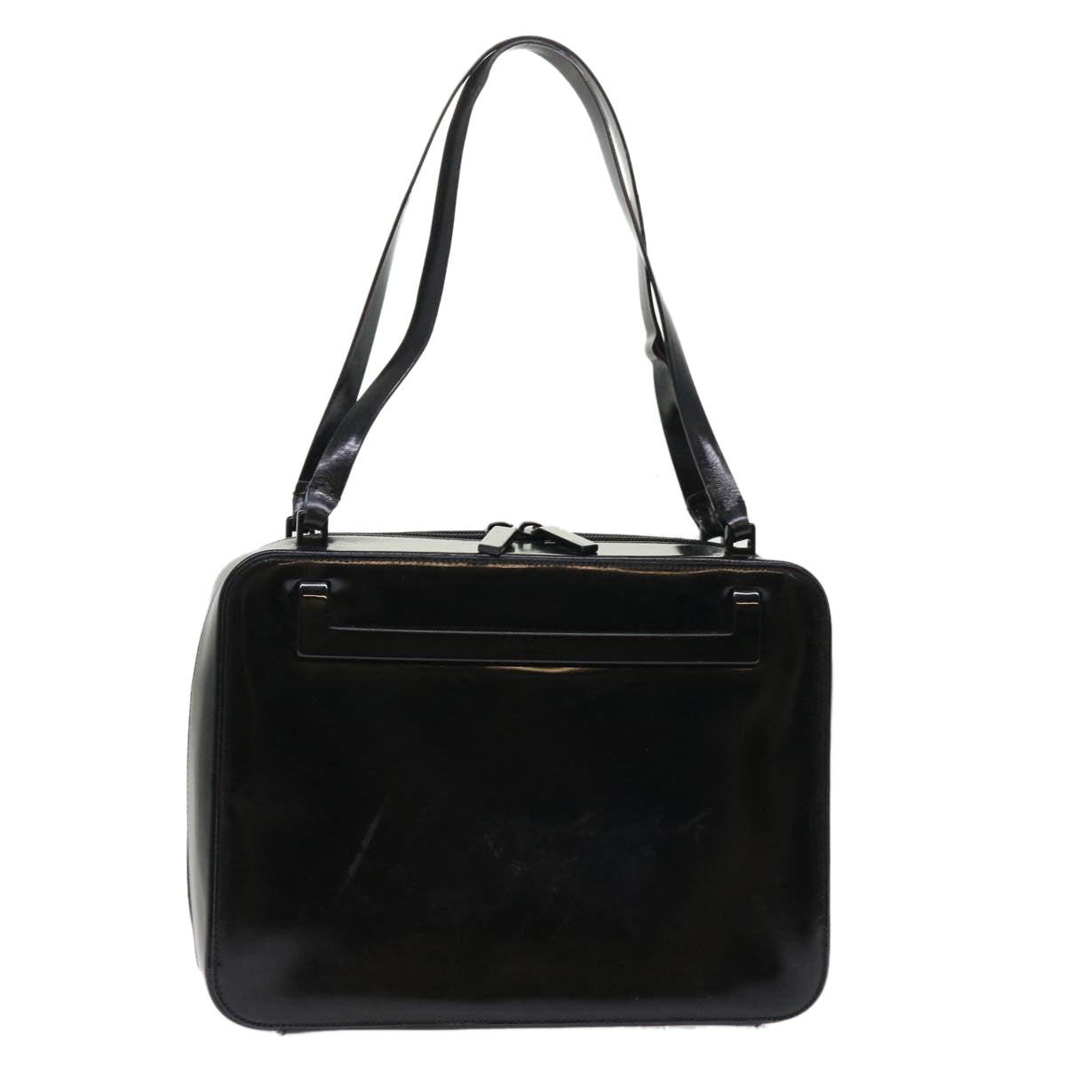GUCCI Shoulder Bag Patent leather Black 001•3091 3754 bs7235