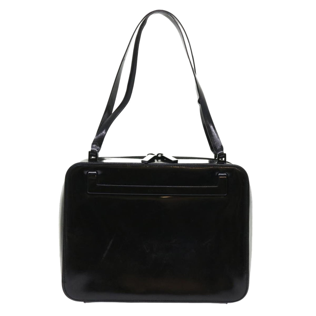 GUCCI Shoulder Bag Patent leather Black 001•3091 3754 bs7235