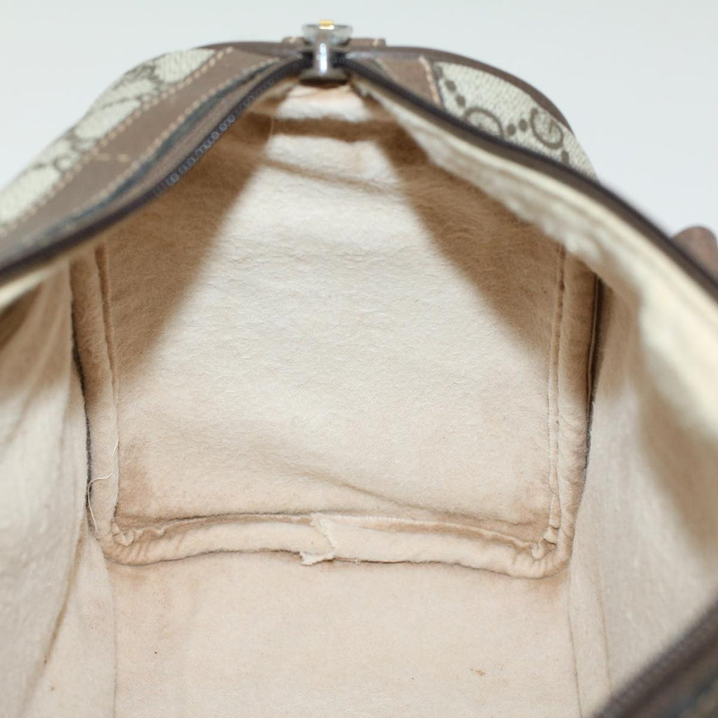 GUCCI GG Canvas Web Sherry Line Boston Bag Beige Red 39•02•006 bs7253