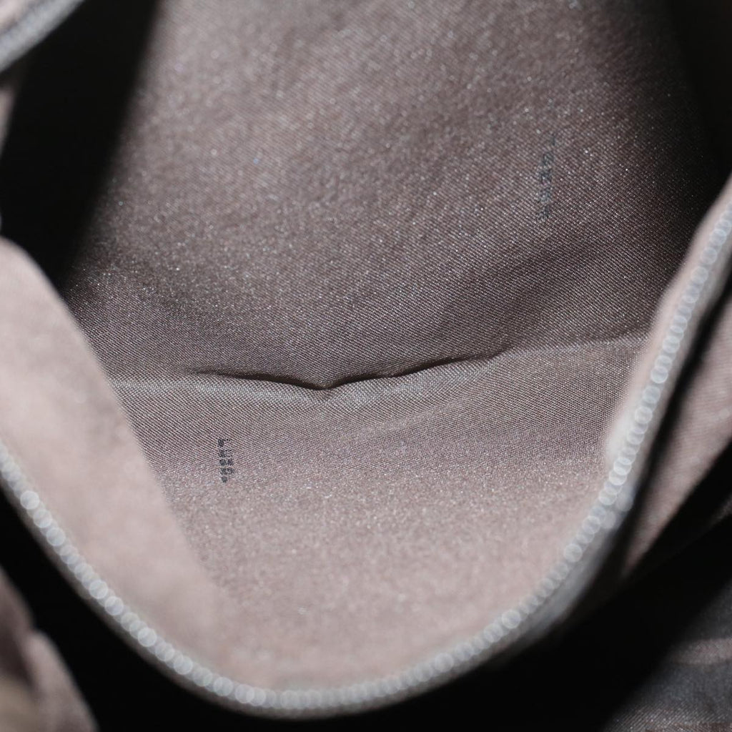 FENDI Pecan Canvas Shoulder Bag Nylon Brown bs7311