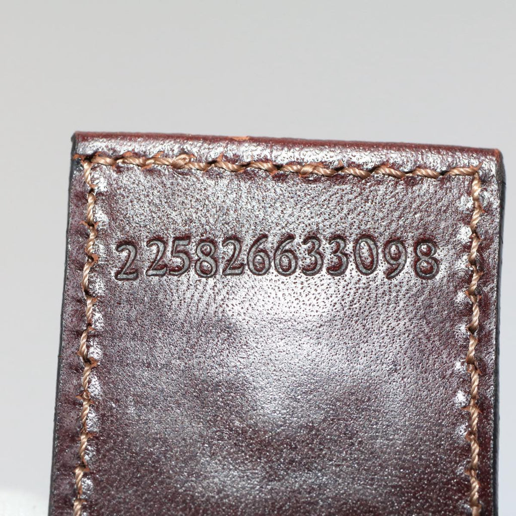FENDI Zucca Canvas Shoulder Bag Black Brown bs7393