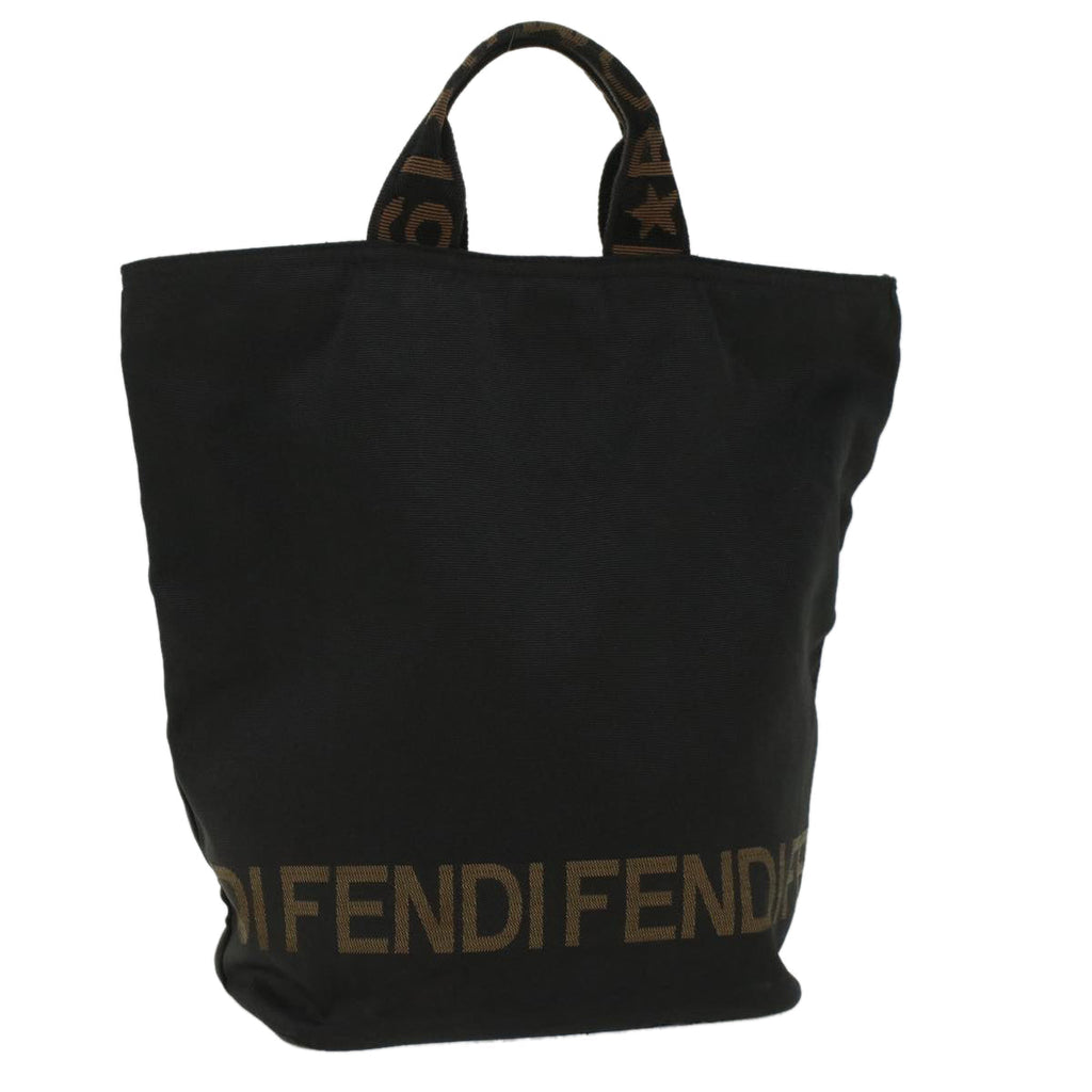 FENDI Tote Bag Nylon Black bs7442