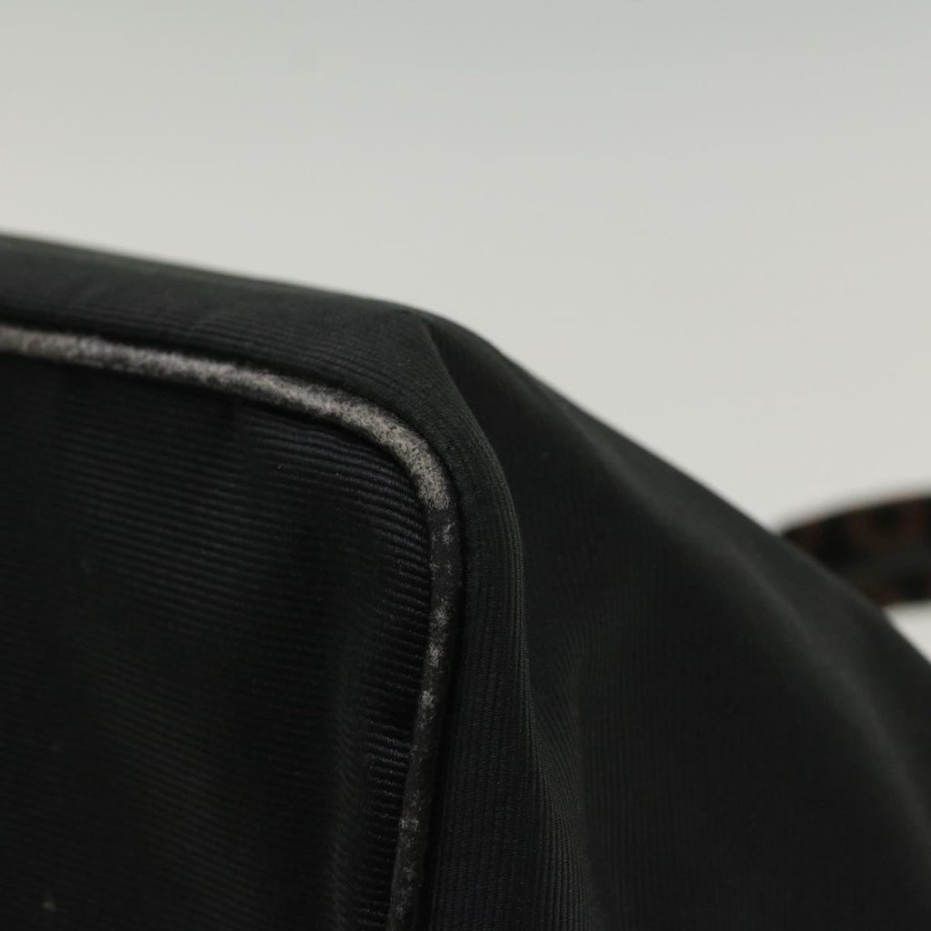 FENDI Tote Bag Nylon Black bs7442