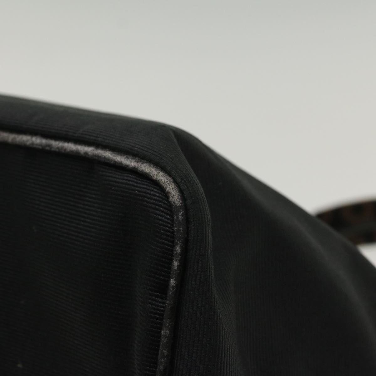 FENDI Tote Bag Nylon Black bs7442