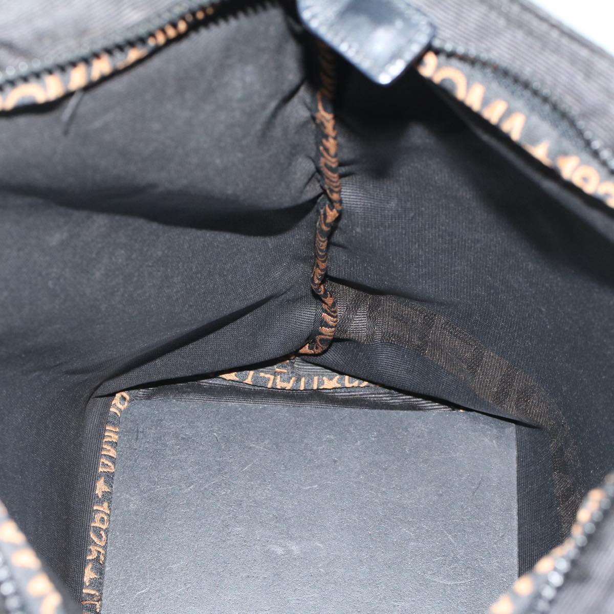 FENDI Tote Bag Nylon Black bs7442
