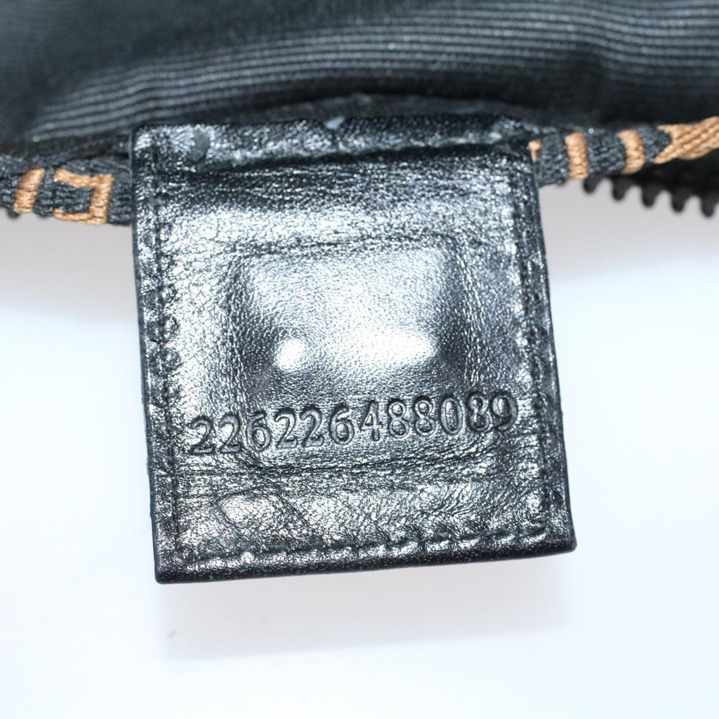 FENDI Tote Bag Nylon Black bs7442