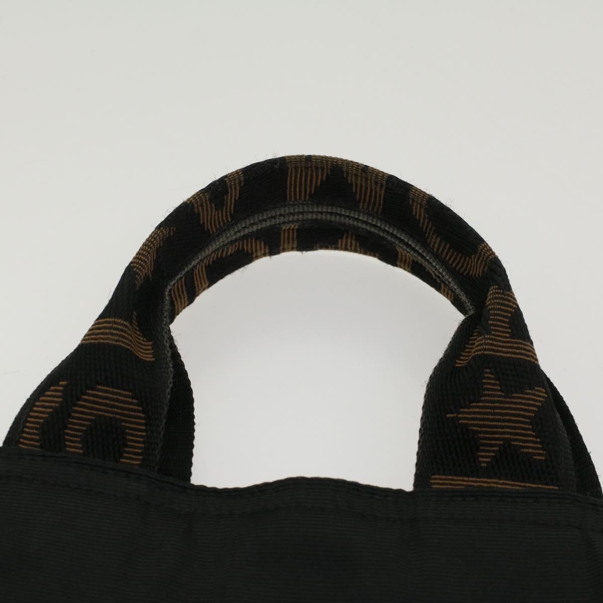 FENDI Tote Bag Nylon Black bs7442