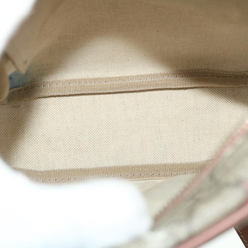 GUCCI GG Canvas Shoulder Bag PVC Leather Beige 233268 bs7541
