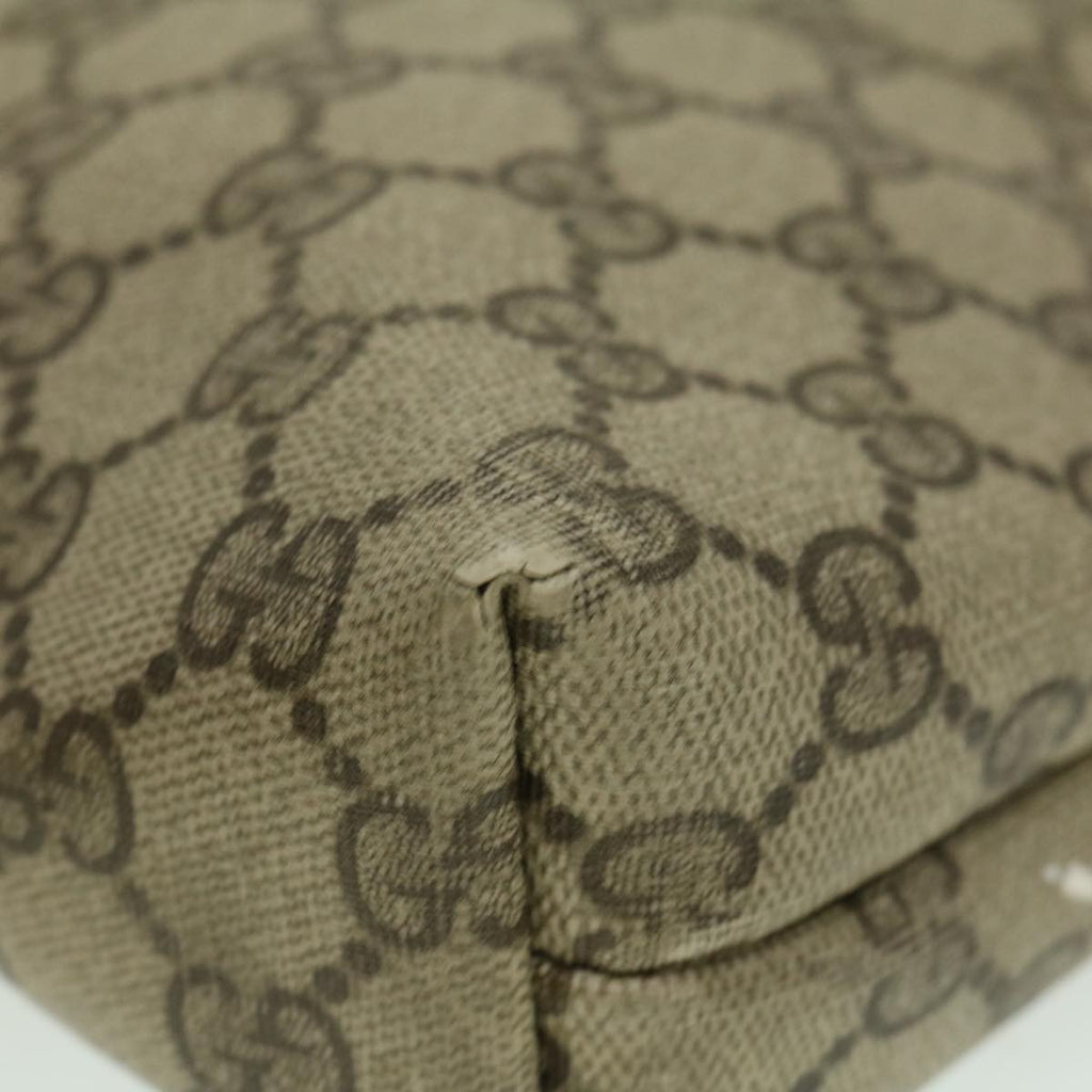 GUCCI Web Sherry Line GG Canvas Tote Bag Beige Red Green bs784