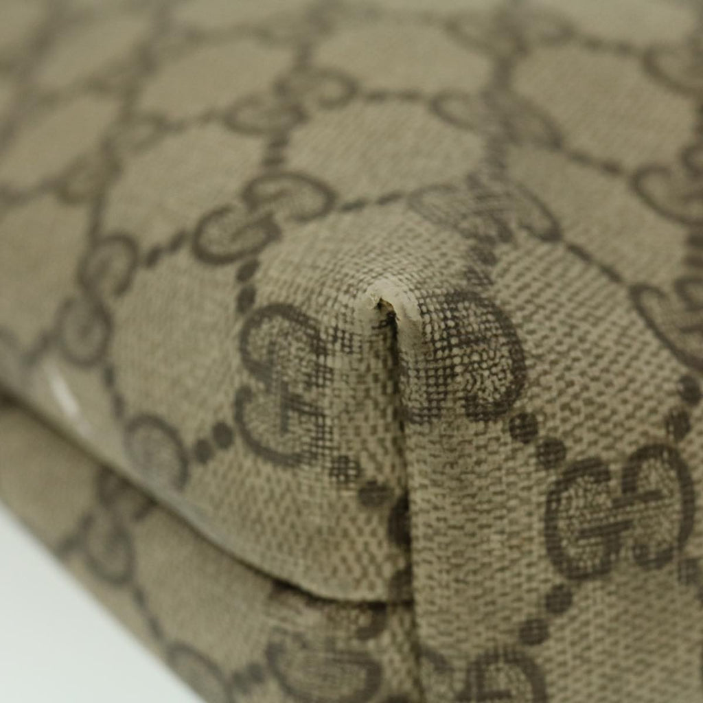 GUCCI Web Sherry Line GG Canvas Tote Bag Beige Red Green bs784