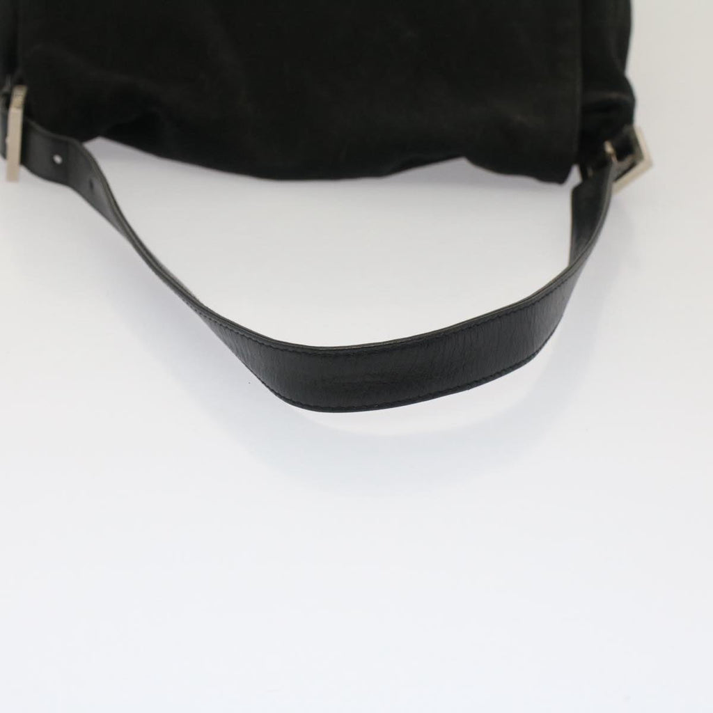 FENDI Mamma Baguette Shoulder Bag Nylon Black 2355 26325 009 bs7910