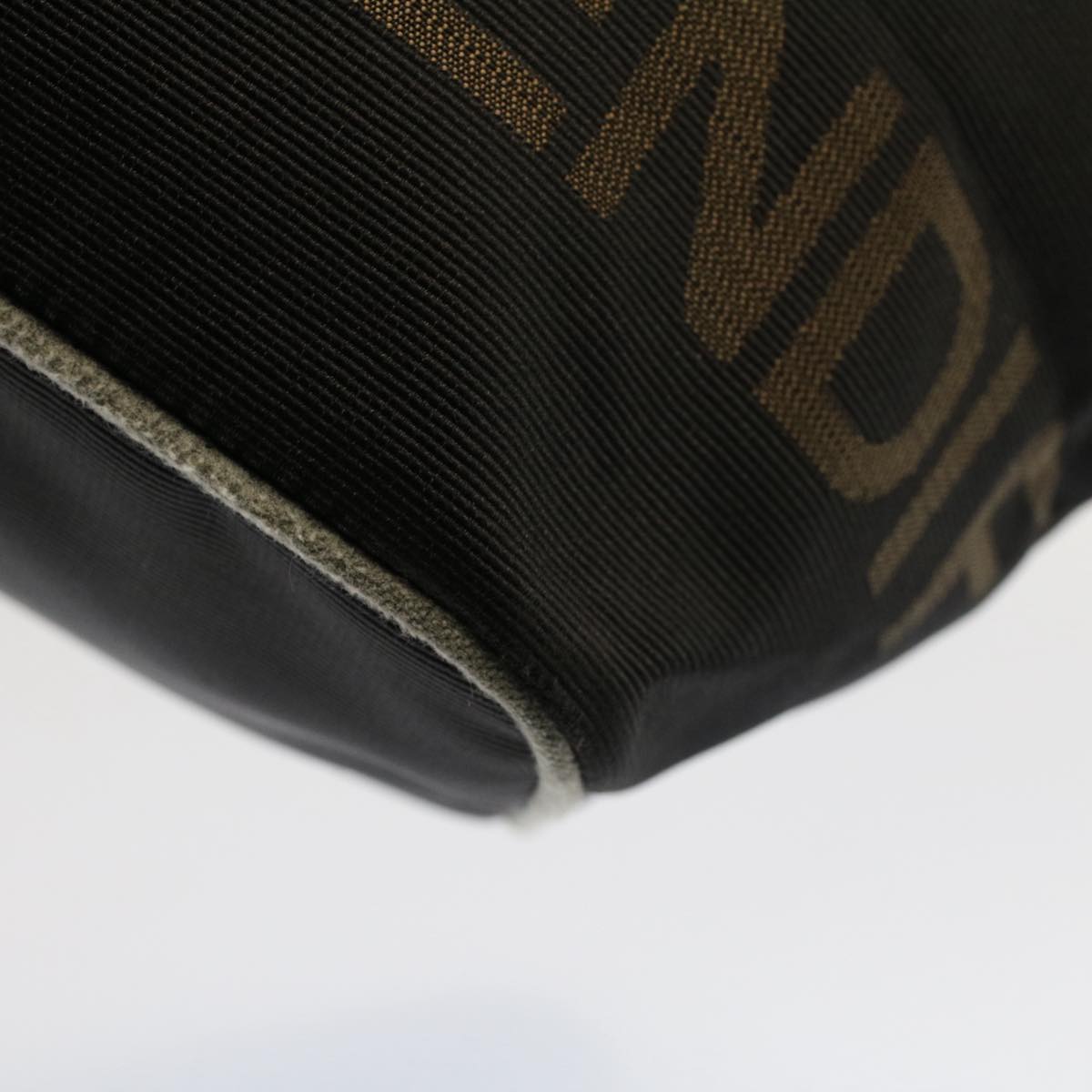 FENDI Hand Bag Nylon Black bs7932