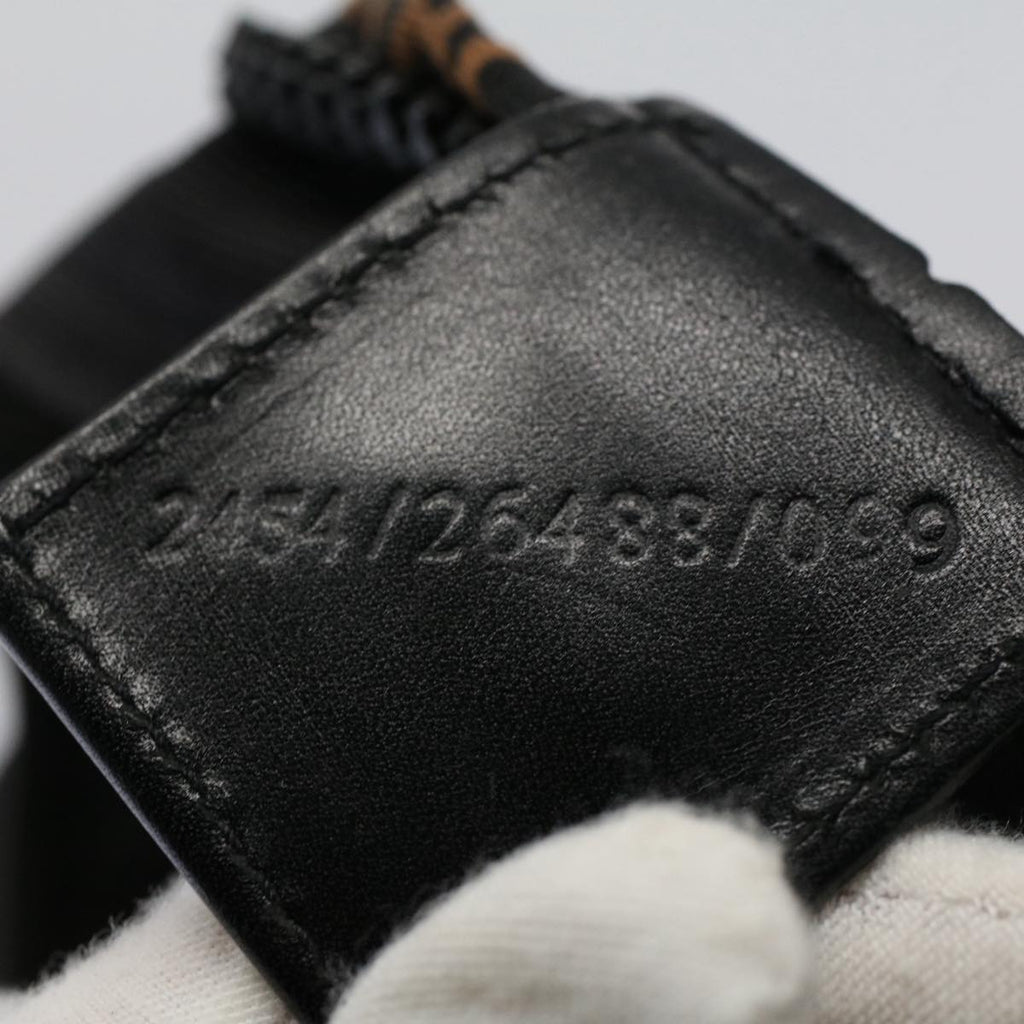 FENDI Hand Bag Nylon Black bs7932