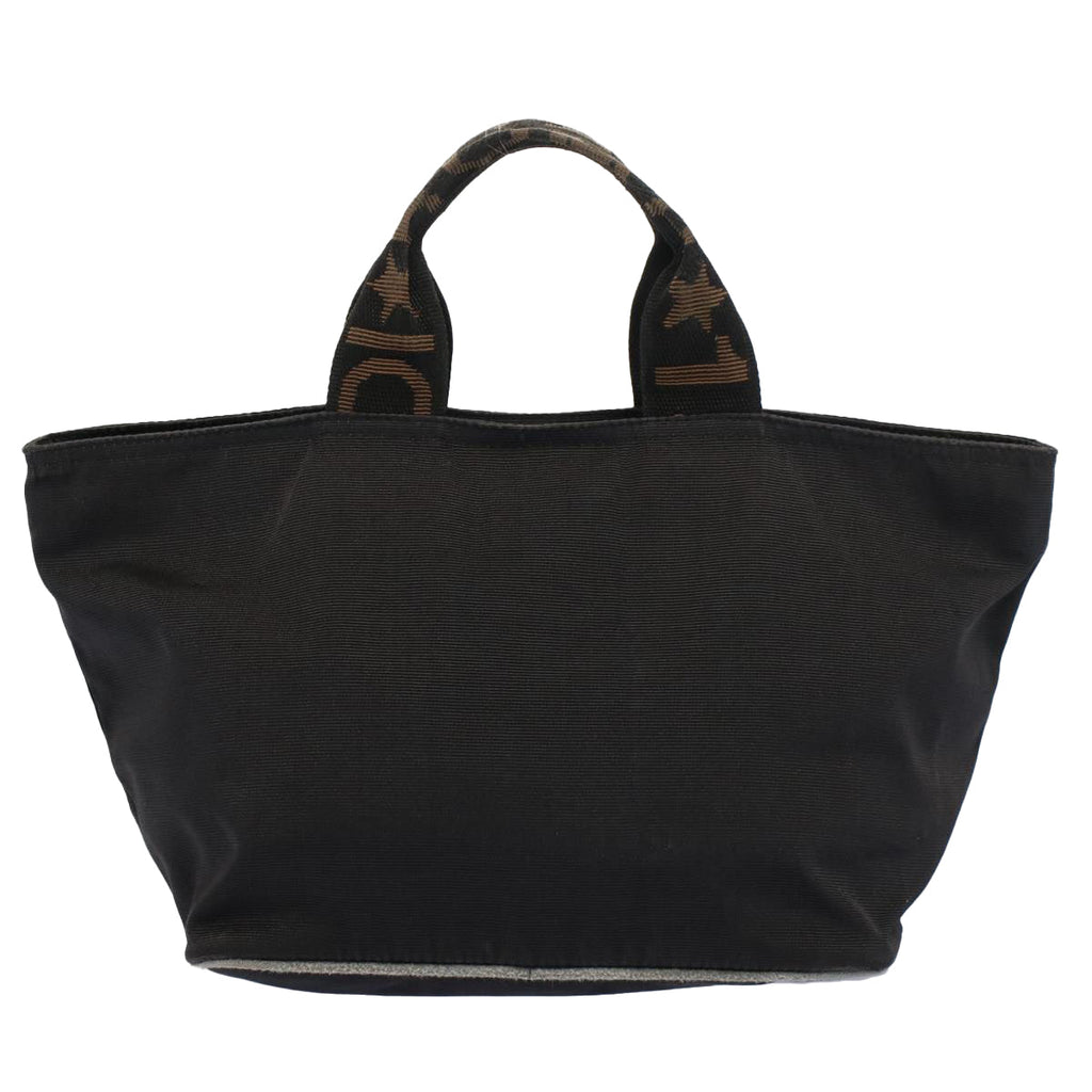 FENDI Hand Bag Nylon Black bs7932