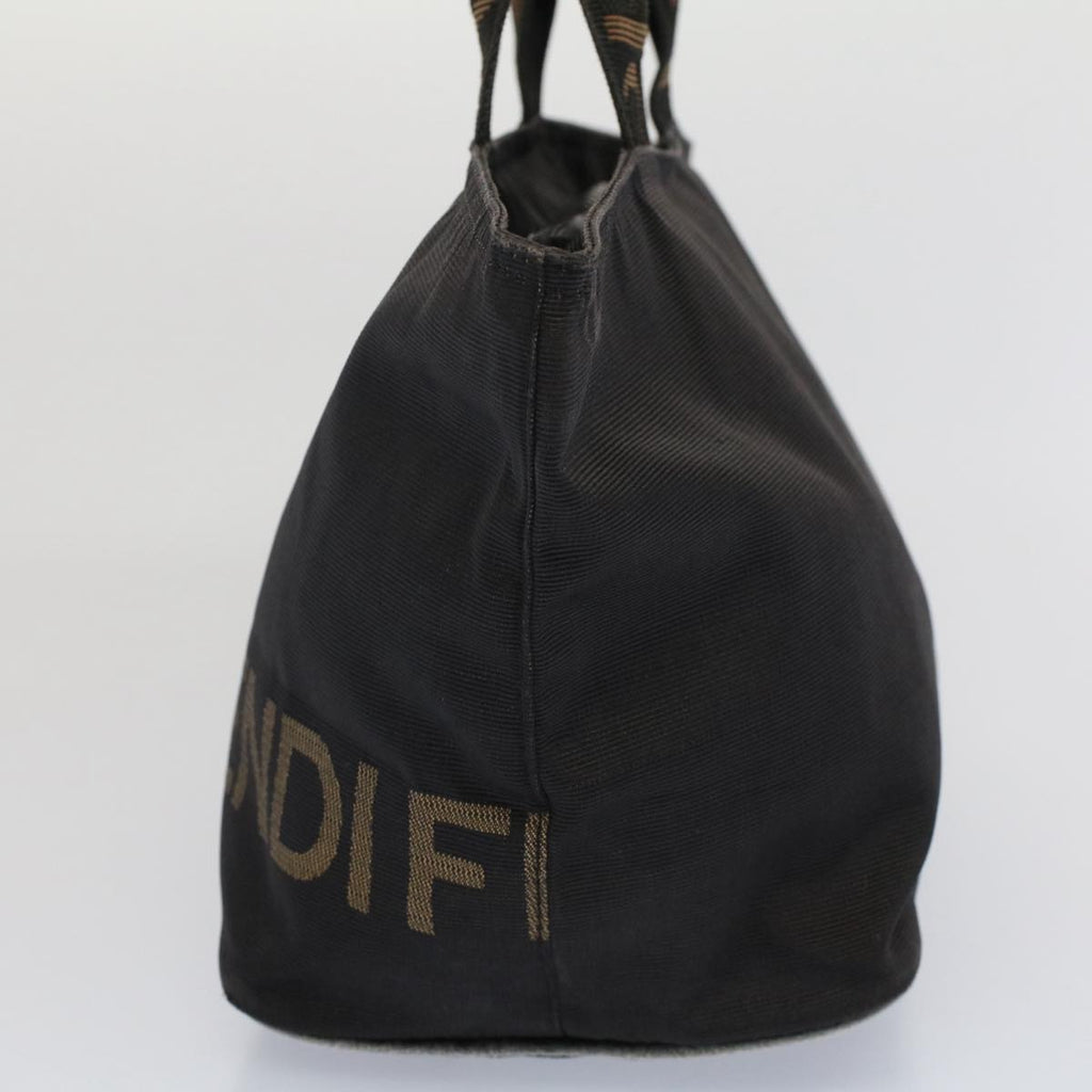 FENDI Hand Bag Nylon Black bs7932