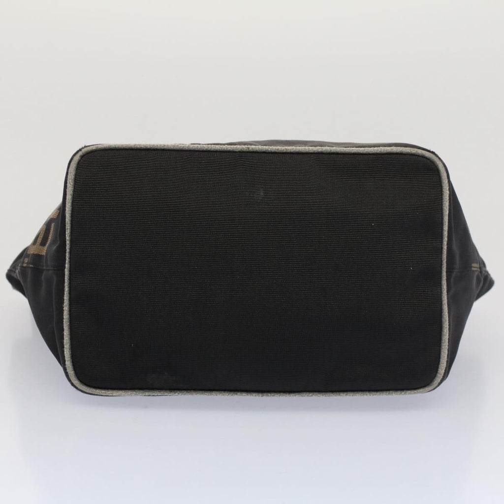 FENDI Hand Bag Nylon Black bs7932