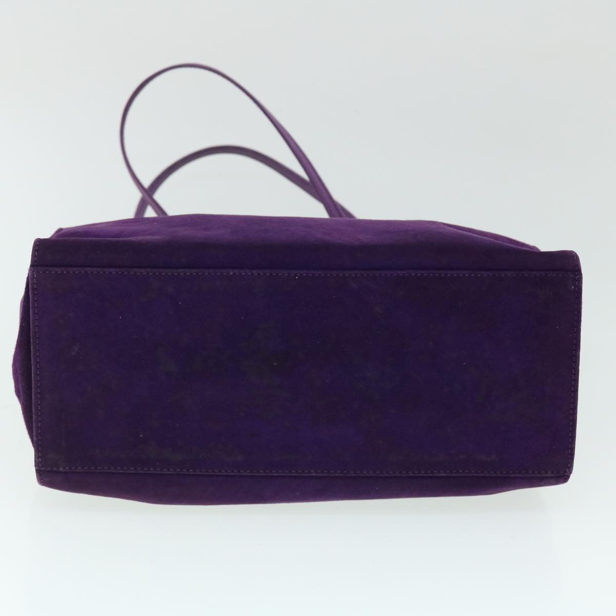 FENDI Shoulder Bag Suede Purple bs8035