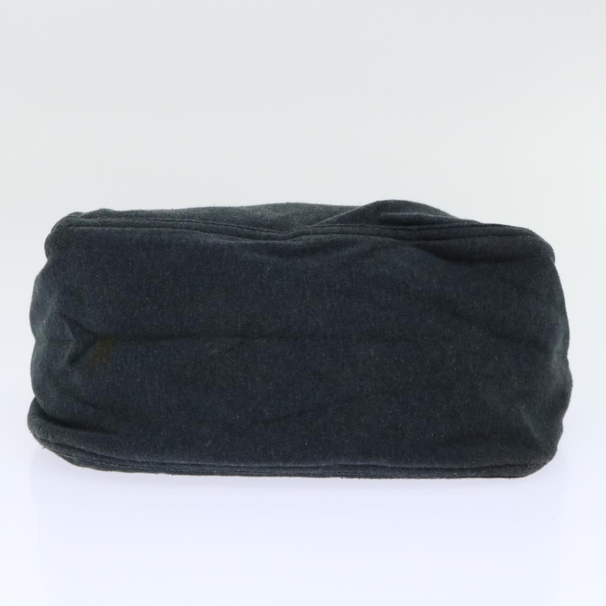 FENDI Mamma Baguette Shoulder Bag Cotton Gray 2305 26426 099 bs8040