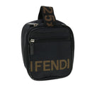 FENDI Pouch Canvas Black bs8044