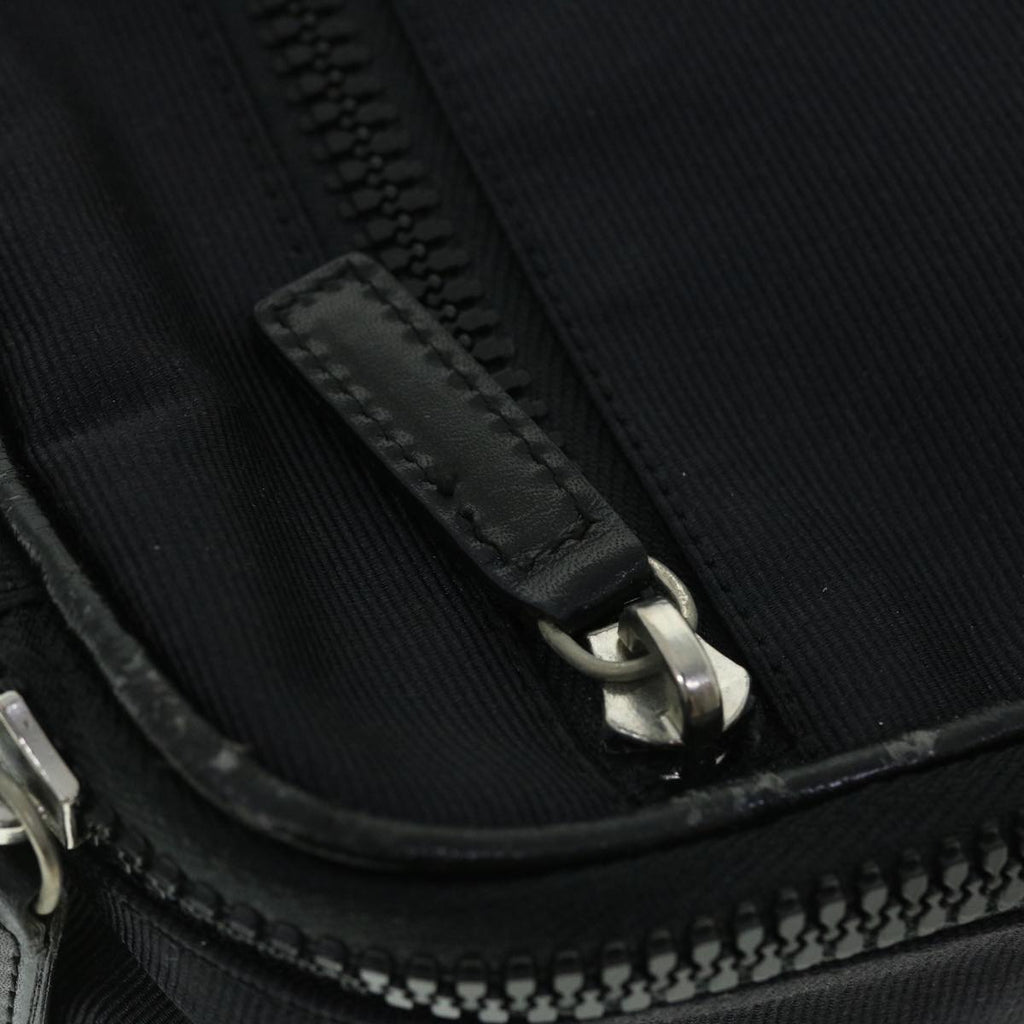 FENDI Pouch Canvas Black bs8044