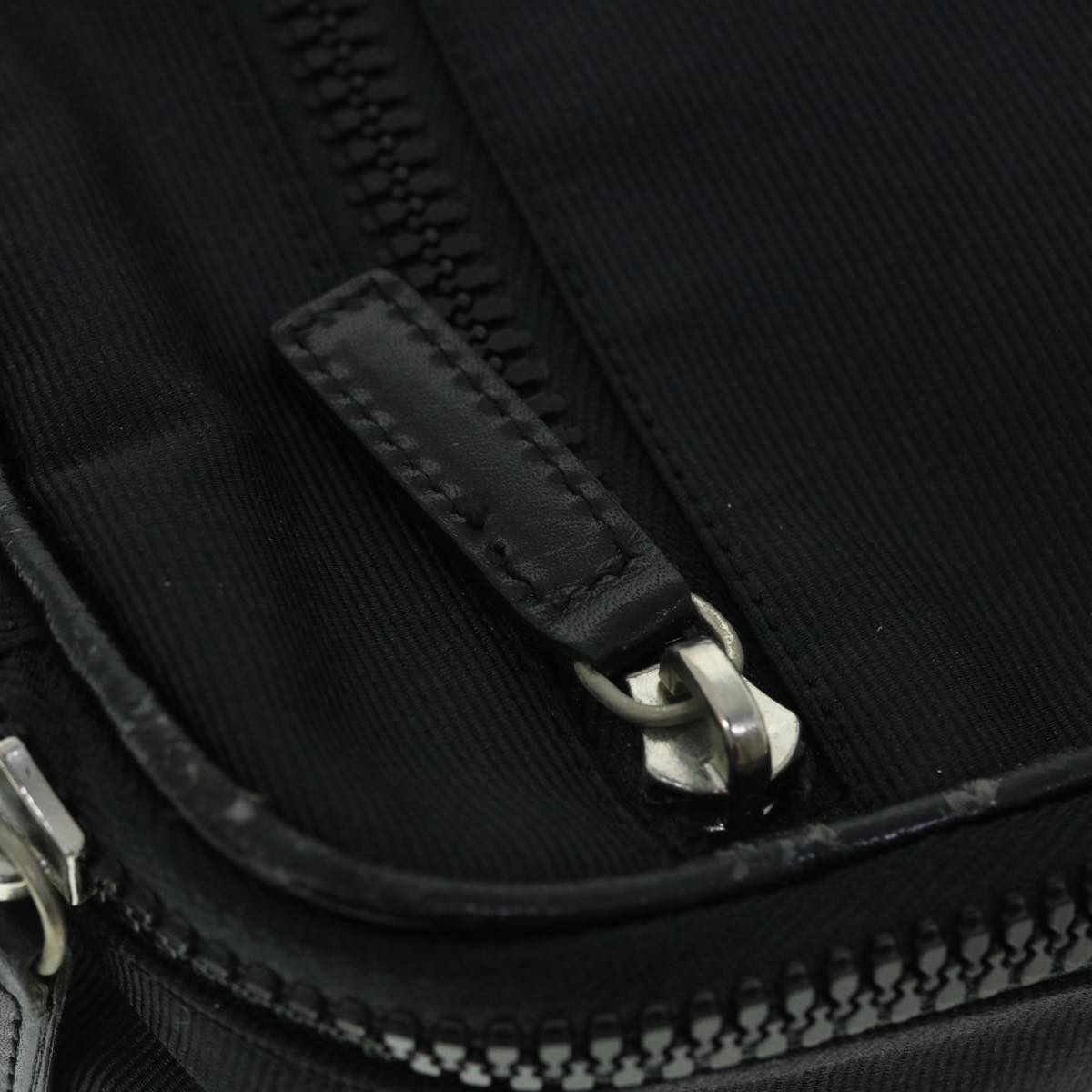 FENDI Pouch Canvas Black bs8044