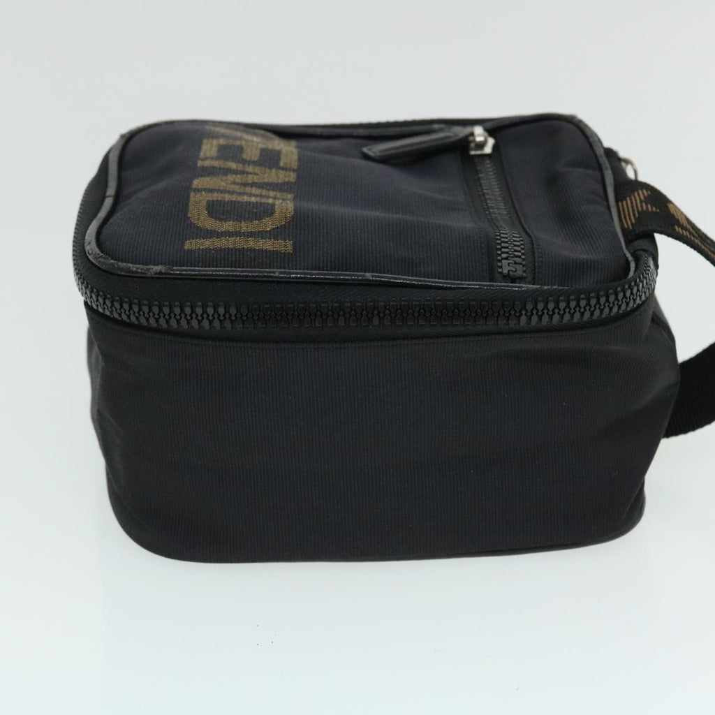 FENDI Pouch Canvas Black bs8044
