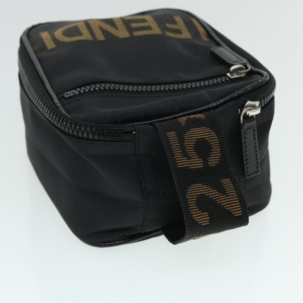 FENDI Pouch Canvas Black bs8044
